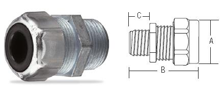 T&B 2530-2 3/4 STRAIN RELIEF CONN